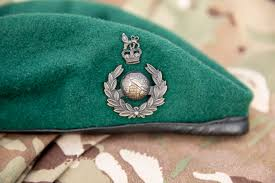 Royal Marine beret holder